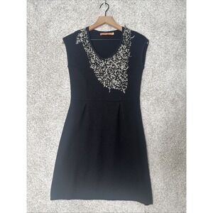 Kuna‎ Baby Alpaca Dress Womens Small Stretch Knit Sleeveless Black